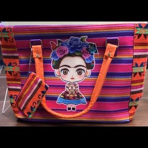 Mexican Hand Bag Frida Kahlo
